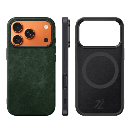 IZONE Slim Leather Case – Olive