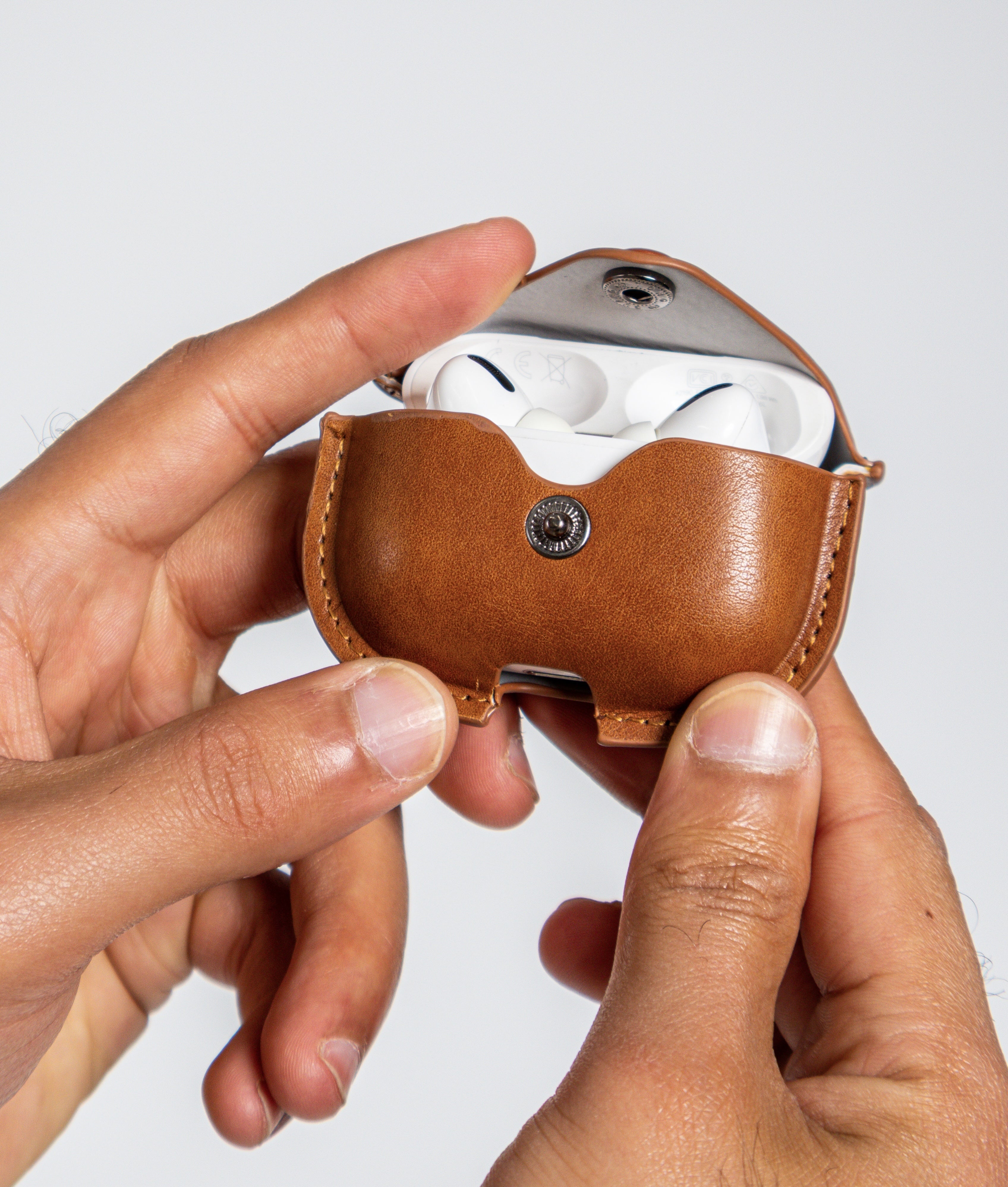 Airpods Luxury Leather Case